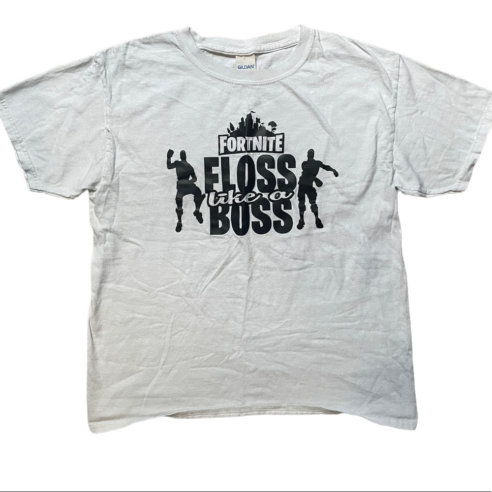 FORTNITE Kids Youth ‘Floss Like A Boss’ Short Sleeve Tee